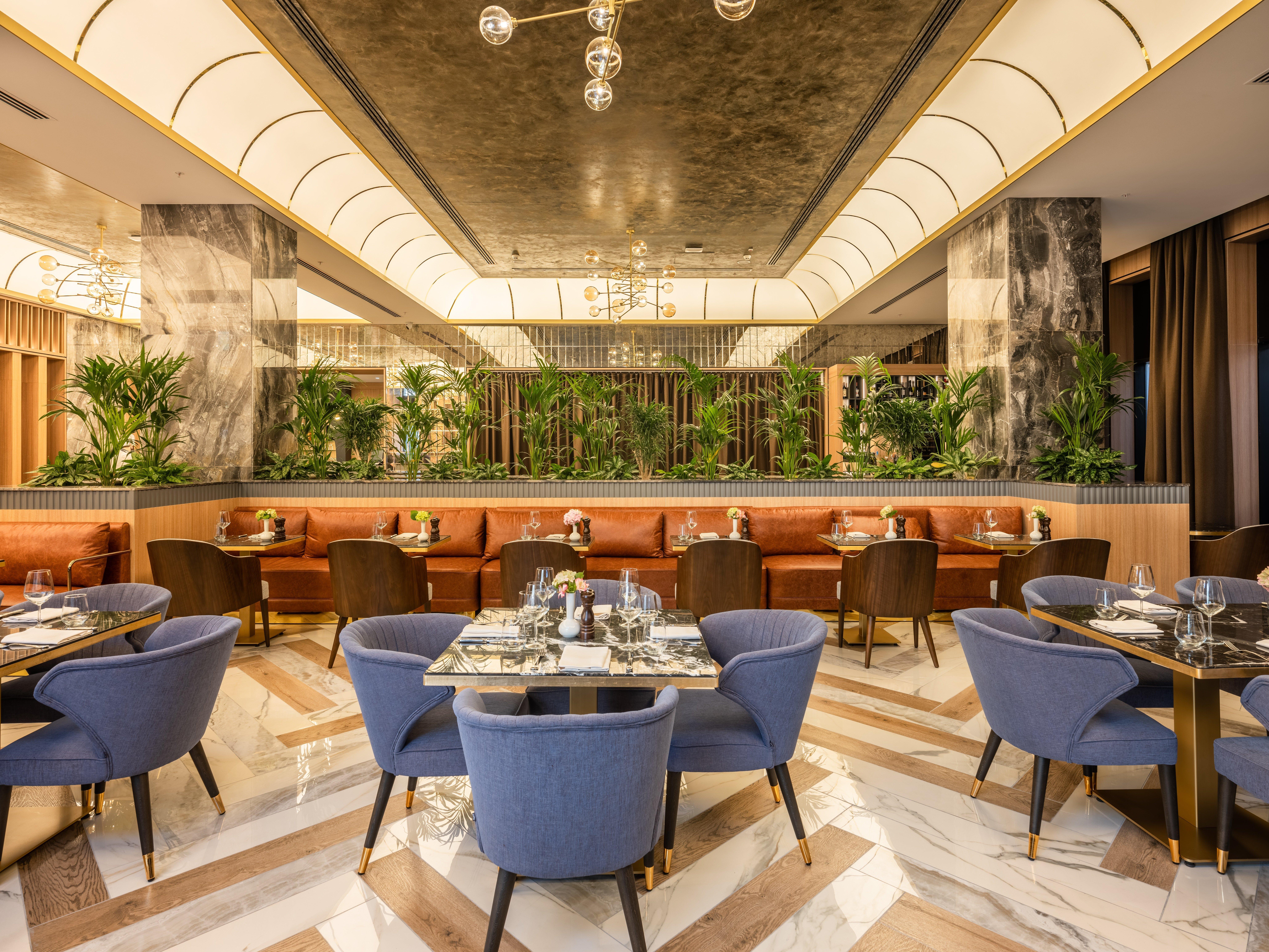 Hotel Intercontinental Baku By Ihg Zewnętrze zdjęcie The interior of the restaurant