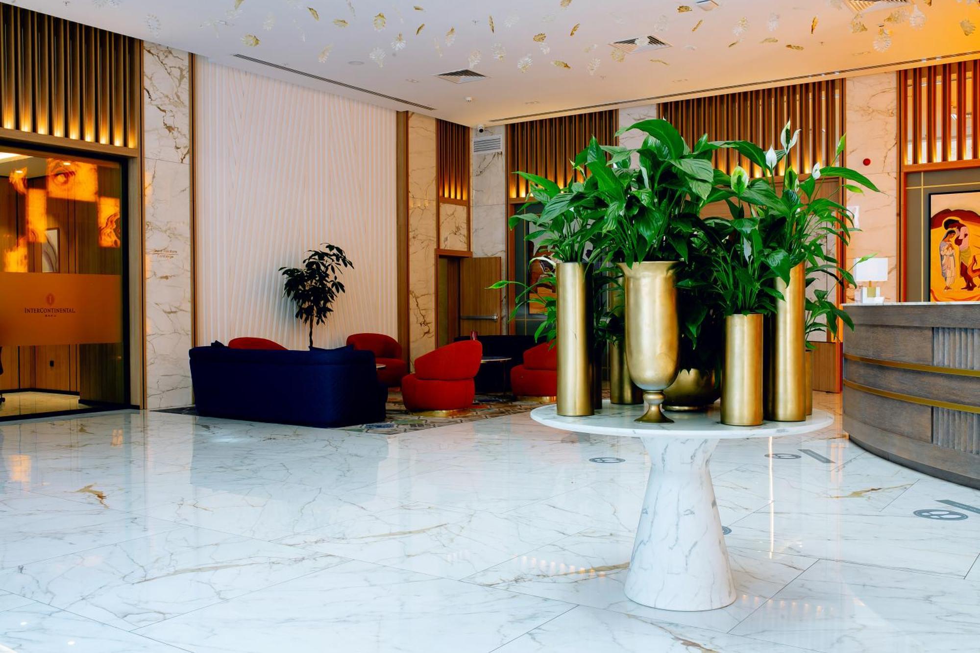 Hotel Intercontinental Baku By Ihg Zewnętrze zdjęcie Lobby
